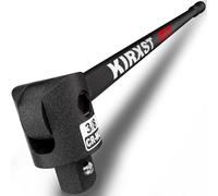 KIRXST Chiave a Bussola 3/8", Breaker Bar Sbarra 445mm, Metrico Barra di Rottura, Premium Mango Articulado con Testa Girevole a 250° Gradi per Ruote Auto