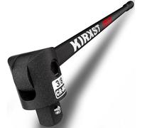 KIRXST Chiave a Bussola 3/8", Breaker Bar Sbarra 445mm, Metrico Barra di Rottura, Premium Mango Articulado con Testa Girevole a 250° Gradi per Ruote Auto