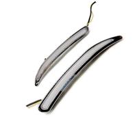 KIRYU Auto Indicatore Direzione Retrovisore 1 Set Per Opel Per Insignia 2010 2011 2012 2013 2014 2015 2016 LED DRL Luci Di Marcia Diurna Con Indicatore Di Direzione(White yellow blue)