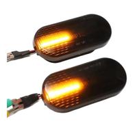 KIRYU Auto Indicatore Direzione Retrovisore Luce Di Posizione Laterale Dinamica A LED, Luce Di Direzione Per Ford Per Focus MK2 C-Max Fiesta Galaxy Fusion