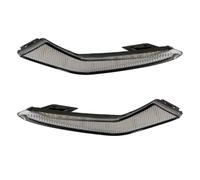 KIRYU Auto Indicatore Direzione Retrovisore Segnale Svolta Dinamico Auto DRL LED Luce Marcia Diurna Fendinebbia Per Toyota US Per Corolla L/LE/XLE Per Ibrido Levin 2019-2021(Model A,White and Yellow)