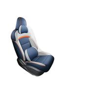 KIRYU Coprisedili per MG4 Mulan Accessori Auto Interni Dropshipping Set Completo Invernale per Automobili Coprisedile per Auto in Pelle Personalizzato Sedile Copriseggiolino(5 seatsF)
