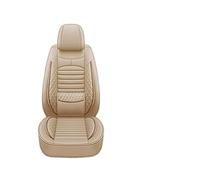 KIRYU Coprisedili per Mitsubishi L200 ASX Lancer X per Outlanr 3 per Eclipse per Cross per Pajero Sport Accessori Auto Universali Coprisedili per Auto Sedile Copriseggiolino(Full Set Beige)