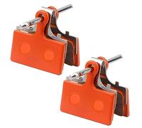 KIRZAX 2 Coppie Pastiglie Freni Bici Resina, per MTB - compatibili con Shimano XT M615/M666/M675/M785/M960/M985/M988 & altri modelli adatti