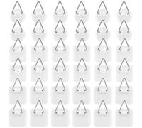 KIRZAX 36 Pezzi Adesivo Appendi Quadro,Autoadesivi per Piatti con Gancio Ganci,Ganci Autoadesivi Invisibili, per Appendere lastre di Plastica, Orologio,Foto, Pittura