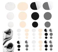 KIRZAX 48 pezzi di cerotti autoadesivi per riparazioni,cerotti per riparazioni dei buchi nelle scarpe da ginnastica, cerotti per riparazioni delle reti delle scarpe, set di protezione per i tacchi