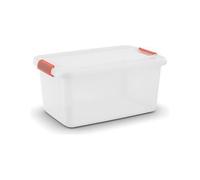 KIS K Latch Box Armadietto portaoggetti Rettangolare Arancione, Trasparente