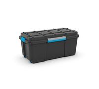 Kis Scuba Box Xl - 73,5X44,5X46H Nero/Man. Azz.Grigio