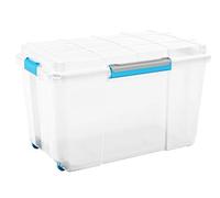 Kis Scuba Box Xl - 73,5X44,5X46H Trasp./ Man. Azz.Grigio