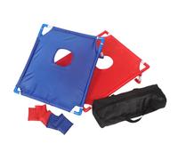 Kisangel 1 Set di Tavole da Cornhole per Bambini - Gioco di Lancio dei Sacchetti di Fagioli per Prato, Cortile, Giardino - Giocattolo interattivo da Esterno per Bambini, Feste e Eventi per Genitori