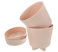 Kisangel 1 Set di Vasi per Fiori Automatici Assorbenti d'Acqua per Piante Acquatiche da Esterno per Giardino per Interni Grandi Vasi per Irrigazione Profonda Piccoli Dispositivi