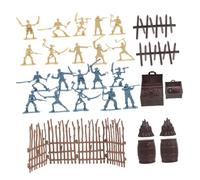 Kisangel 1 set Giocattoli Pirata per Soldatini Pirata con Accessori per Giochi e Decorazioni Sicuri e Durevoli per Halloween e