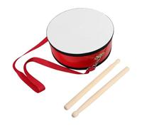 Kisangel 1 set Marching Snare Rosso per Strumento Musicale per Sviluppare Collaborazione e Ritmo Nelle Bande Giovanili