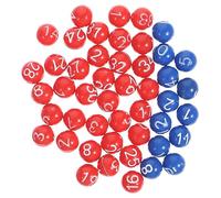 Kisangel 1 set Palline Colorate per Giochi e Accessori per Feste Attività Intrattenimento Leggere e Compatte Tecnologia Incisione per Durabilità