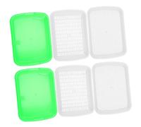 Kisangel 1 Set Vassoio Germinatorper Semi Trays con Fessure Vassoi per Germinazione Verdure per Coltivazione Indoor e Outdoor Facile da Usare e Conservare