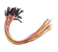 Kisangel 10 pezzi Cavo Adattatore Elettrico Pin con Connettori Femmina Micro Fili Elettrici Sottili per Collegamenti Multi Dispositivi Facile da Usare e Resistente