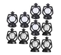 Kisangel 10 Pezzi Di Ornamenti Per Lampade A Cherosene Retrò Lanterne Mini Mobili Per Bambole Luci A Cherosene Lampade A Cherosene Per Casa Delle Bambole Mini Lampade A Cherosene