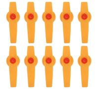 Kisangel 10 Pezzi Maniglia Leva per Valvola a Sfera in Plastica Resistente da 10x6mm per Sostituzione Rubinetto Esterno Irrigazione Giardino e Controllo Flusso Acqua