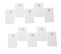 Kisangel 10 pezzi Schede Ic Bianche con Chip Memoria per Sistemi Controllo Accessi Porte Resistenti e Impermeabili Uso per Hotel Uffici e Comunità