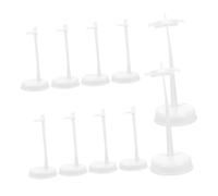 Kisangel 10 Supporti per Bambole Mini Sostegno Stabile per Action Figure e Modellini Supporti per Esposizione Bambole Bambina