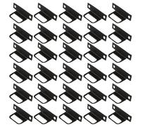 Kisangel 100 Pezzi Ganci da Parete per Quadri l Tipo 15x32mm, Kit Accessori per Appendere Cornici, Grucce Resistenti per Foto e Poster in Casa e Ufficio