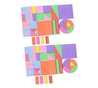 Kisangel 100pezzi Giocattolo Mattoncini Da Costruzione Eva Giocattolo Educativo Per Prima Infanzia Da Bagno Interessante Per Ragazzo Ragazza Ragazza Che Sviluppa Coordinazione Occhio-mano e