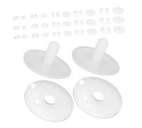 Kisangel 100pezzi Mobili Per Bambole Da Te in Plastica Connettori Per Scheletri Parti Per Orsi Di Peluche e Altri Progetti Artigianali