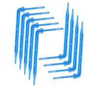 Kisangel 100pezzi Picchetti per Impianto Goccia Picchetto per Gocciolatori Irrigazione Irrigatori Goccia per Metodo di Irrigazione Piante da Interno