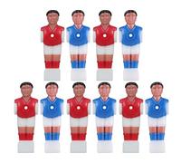 Kisangel 10pezzi Sostituzione Di Figurine Da Calcio Balilla Giocatori Di Mini Figure Di Calcio Accessori Per Macchine Da Balilla Di Ricambio Per Giochi Da Tavolo