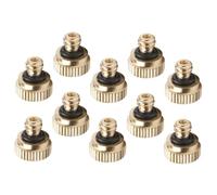 Kisangel 10pezzi Ugelli Nebulizzatori per Bassa Pressione di Raffreddamento Esterno per Giardino Facile Installazione e Resistente alla Perdita