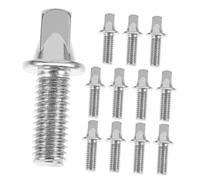 Kisangel 12 Pezzi Bullone Per Chiave Tamburo Vite Strumento Di Riparazione Hardware Per Albero Pedale Rullante Strumento A Percussione Accessori Pars M6X10Mm