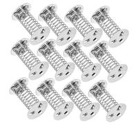 Kisangel 12 Pezzi Molle Scuotitrici per Bambole in Ferro con Base Adesiva per Accessori Te Supporto Cruscotto per Giocattoli Scuoti e Progetti Creativi