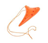 Kisangel 12foro Ocarina Resina Buchi c Per Principianti Strumento Musicale Professionale Facile Da Suonare Colore Arancione Ottima Qualità Del Suono e Ampia Di Note