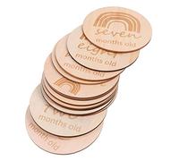 Kisangel 13 Complimese Faccia Inciso Arco Iris Decorazioni Foto per Mensili