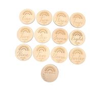 Kisangel 13pezzi Dischi Per Del Carte Mensili Fotografici Per Annunciare La Nascita e Crescita Del Accessori Per Fotografie e Decorazioni Per Nido