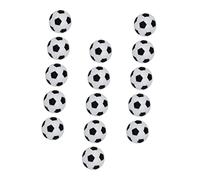 Kisangel 15 Palline Calcio per Biliardino Piccole e Resistenti Accessori Sostitutivi in Plastica Tavolo Calcio Standard
