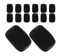 Kisangel 15pezzi Microfono Schermo Antivento in Spugna Copertura Protettiva per Microfono Portatile Manicotto per Spugna Interna Protettiva Filtraggio Audio per Ktv Canto Esibizioni Sul Pal