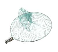 Kisangel 1pezzi Rete da Pesca Acciaio Inossidabile Resistente e Leggera Rete da Pesca per Fiumi Laghi e Torrenti Facile da Pulire e Trasportare
