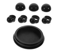 Kisangel 1set Accessori Silicone Per Batteria Ethereal Copertura Sonora Manicotti Per Dita e Pad Per Piedi Compatibile Con Tutti Marchi Di Batteria Resistente e Antiscivolo