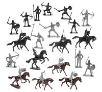 Kisangel 1set Miniature Soldatini Cavalieri Per Decorazioni Di Giardini e Progetti Scolastici Figure Per Ambientazioni e Di Statuette Militari