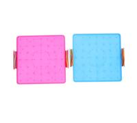 Kisangel 2 Geoboard Doppi Sided per Apprendimento Geometrico Educativo per Sviluppo delle Competenze Matematiche e Motorie