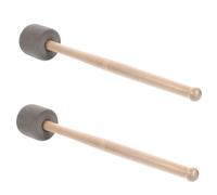 Kisangel 2 pezzi Bacchette per Percussione Legno Robusto Accessori Essenziali per Strumenti Musicali per Grancassa e Insegnamento Musicale per Tutti Esperienza