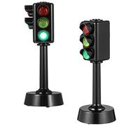 Kisangel 2 Pezzi Bambini Semaforo Luci Bambini Semaforo Giocattoli Semaforo Modello Modello Giocattoli Simulati Semaforo Modelli Per Bambini Bambino