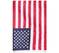 Kisangel 2 Pezzi Bandiere Americane Ricamate Oxford Decorazioni Patriottiche per e Cerimonie Resistente All Usura e Lavabile per Ed Esterni per e Festivi