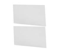 Kisangel 2 Pezzi Banner di doodle fai -da -te bandiera da giardino semplice all'aperto decorazioni casa bandiere bandiera vuota fai da te bandiera semplice stendardo poliestere bianca