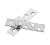 Kisangel 2 pezzi Cerniera in Acciaio Inox per Porta Nascosta Piccola Rotante e Offset per Porte Resistenti e Facile Installazione