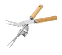 Kisangel 2 Pezzi Estirpatore Manuale Inossidabile Weeder Leggero e Resistente per Diserbo e Rimozione Attrezzo Compatto per Giardinaggio Facile da Usare
