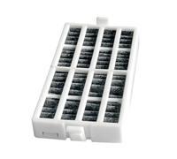 Kisangel 2 pezzi Filtro Aria Frigorifero con Attivo Depuratore Odori Pratico e Durevole per Accessorio Frigo Facile da Installare per Mantenere Freschezza e Sapori