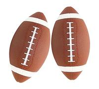 Kisangel 2 pezzi Palloni Rugby per Pallone Allenamento Rugby Resistente per Scuola e Gioco Allaperto di Palloni per Ragazzi