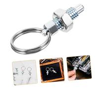 Kisangel 2 pezzi Pin di Bloccaggio in Acciaio Inossidabile Spina Molla Retrattile con Anello di Trazione Sicurezza e Fissaggio Stabile per Macchinari Industriali e Progetti Te